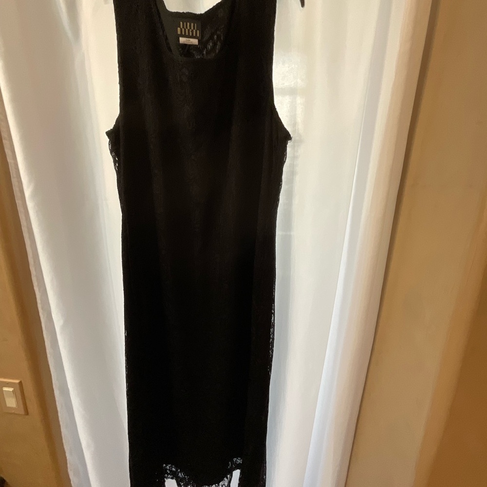 Chic Black Lace full length Dress